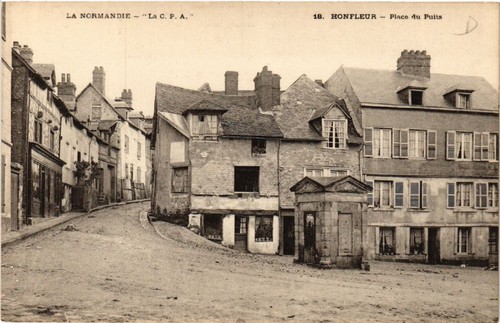 Cpa normandie honfleur - cpa,
