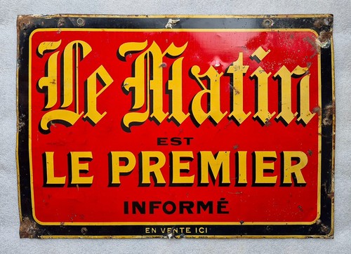 Rare tôle lithographiée - rare,