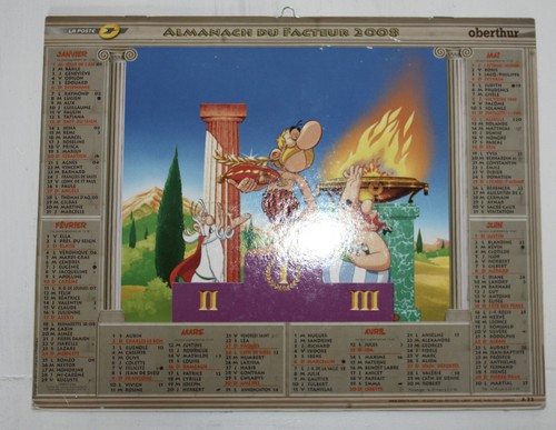 Astérix calendrier la - astérix,