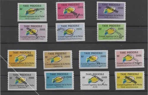 Fiscaux rare lot taxes - rare, de