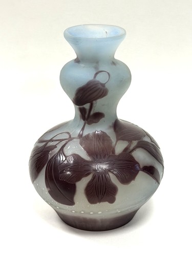 Vase galle decor floral - vase, a