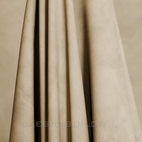 Genuine backed alcantara - backed,