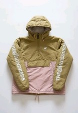 vintage Veste Anorak "The Hundreds" - Bicolore Ocre/Kaki & Rose Pâle - M