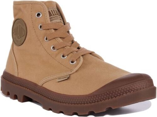 Bottes cuir palladium - cuir,
