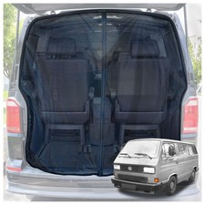 pour Volkswagen VW Multivan (T3) 1984-1992 Moustiquaire hayon arrière Noir