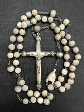 chapelet ancien  argent massif