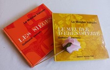 LOT ANTIQUITÉ LIVRES LE MOBILIER FRANCAIS  LES SIEGES ET LE MEUBLE D'ÉBÉNISTERIE