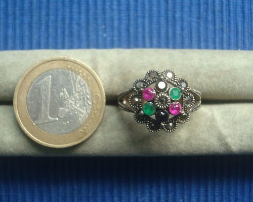 B33 jolie bague sertie - b33,