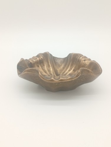 Coupelle cendrier bronze - cendrier, doré