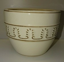 -JOLI CACHE POT CONTEMPORAIN CERAMIQUE XXe sans Marque VISIBLE déco plantes D