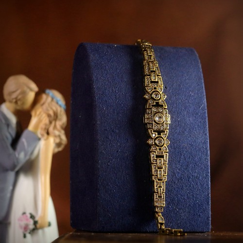 Bracelet doré antique - doré, art