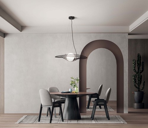 Lustre moderne design noir - lustre,