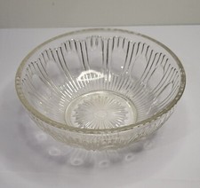 Saladier Vide Poche Bol En Verre Taillé Cristal ? Inscription VTF Dessous