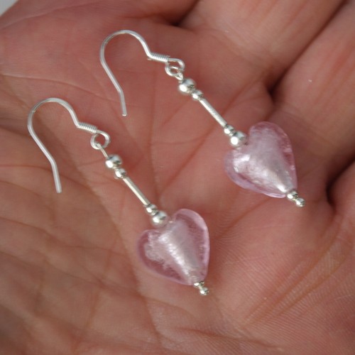 Beau silver earrings with - silver,