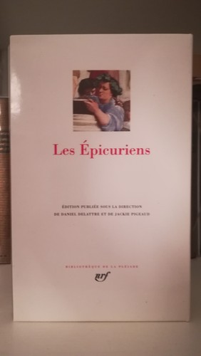 Pléiade les epicuriens - les,