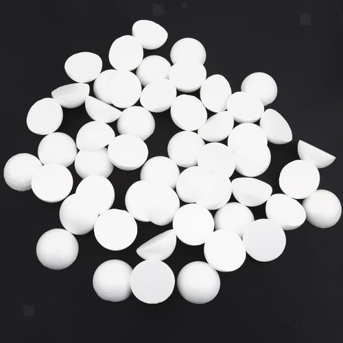 50pcs 5cm white - white, craft
