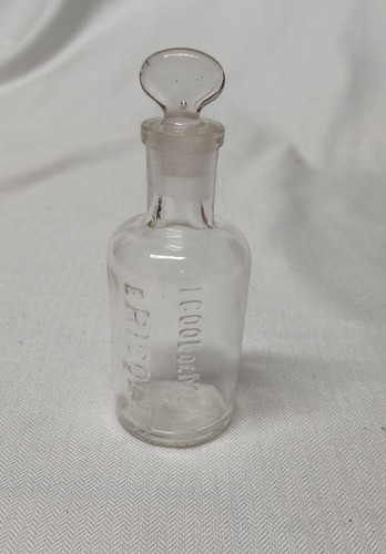 Ancien flacon alcool menthe - ancien, de