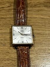 RARE MONTRE HOMME PHILIPPE COMMANDANT DE BORD INCABLOC PLAQUÉE OR AUTOMATIQUE 
