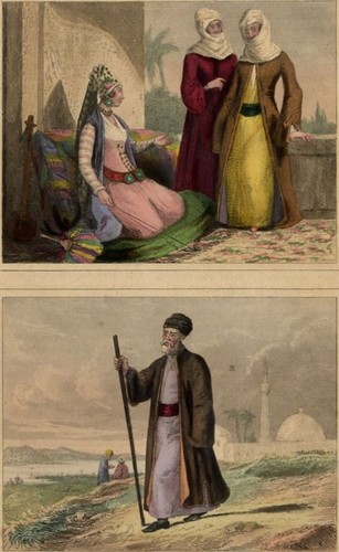 Costume noble damas syrie - costume,
