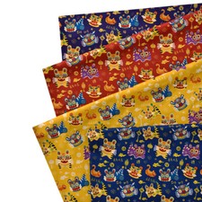 Cartoon Tigre Tissu Animal