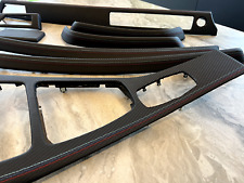 Kit garniture intérieure BMW E90 E91 CIC CUIR CARBONE M COUTURES RHD