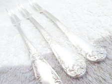 3 fourchettes à escargot