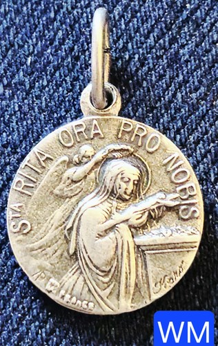 Belle médaille argentée - belle,
