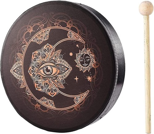 Tambour main lune - main,