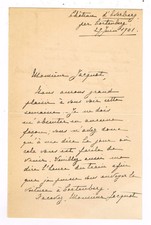 PRINCESSE JEAN DE MERODE (MARIE LOUISE DE BAUFFREMONT) CHATEAU D'EVERBERG 1901