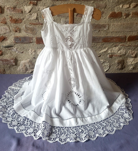 Ancienne robe baptême - ancienne,
