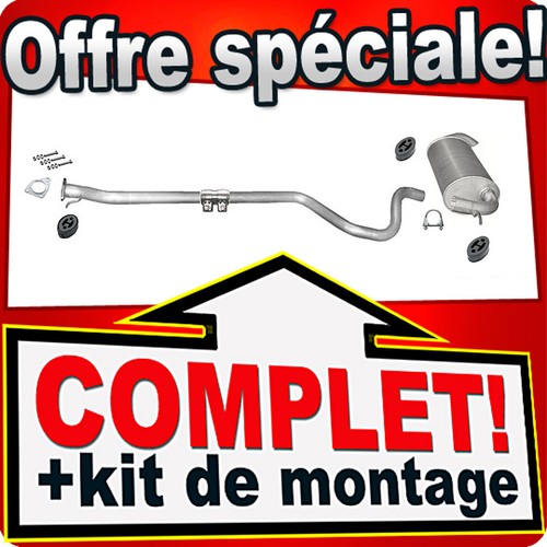 Ligne pot échappement pour - ligne,
