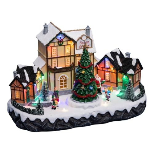 Village noël animé led - 18,