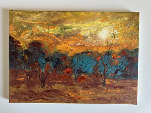 Huile sur toile jean rodan - de,