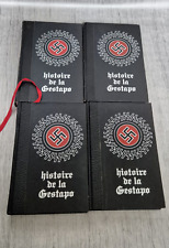 Histoire Secrète de la Gestapo - Jean Dumont - 4 Volumes - 1971 Crémille - Rare
