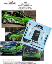 DECALS 1/18 REF 2086 RENAULT