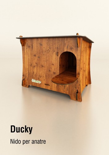 Ducky maison poulailler - maison, nid