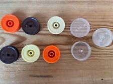 6 bobines fil nylon de pèche Racine Tortue  Bakélite et plastic- 25 m-Collection