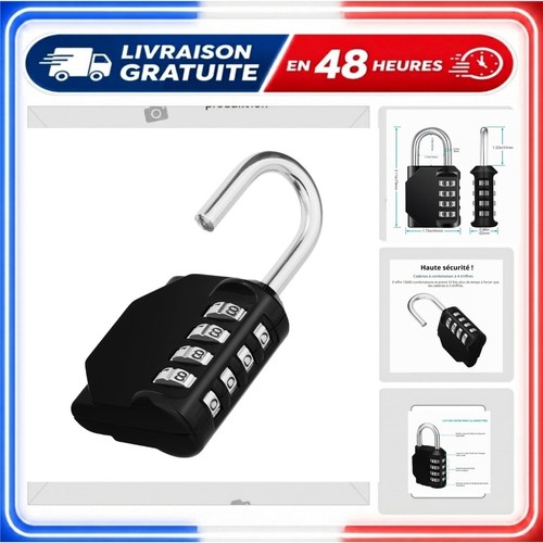 Cadenas code chiffres - code, 4