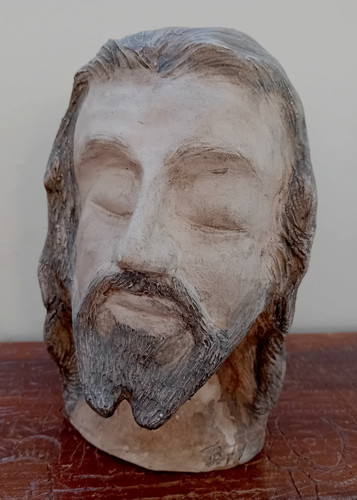 Sculpture ancienne tête - sculpture, de