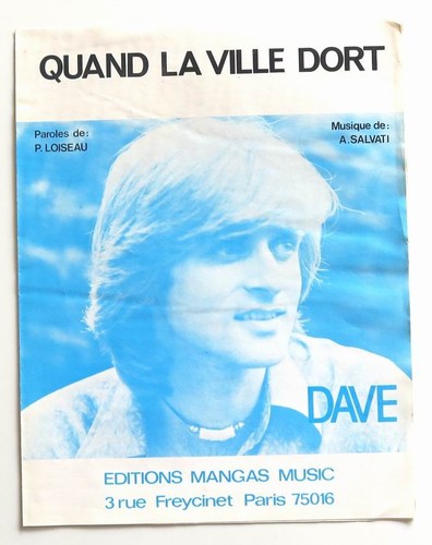Partition vintage sheet - , music
