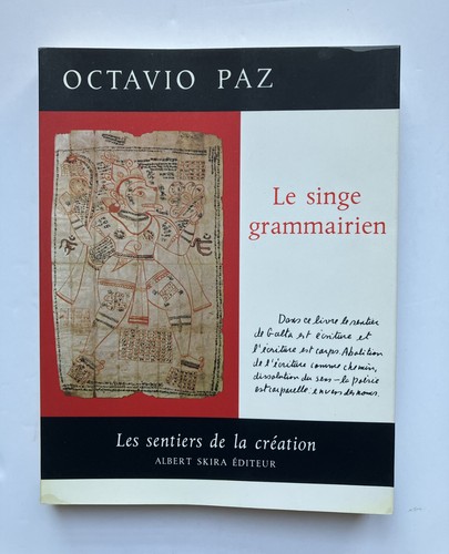 Octavio paz le singe - paz,