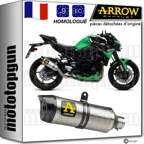 Arrow pot echappement approuve - echappement,
