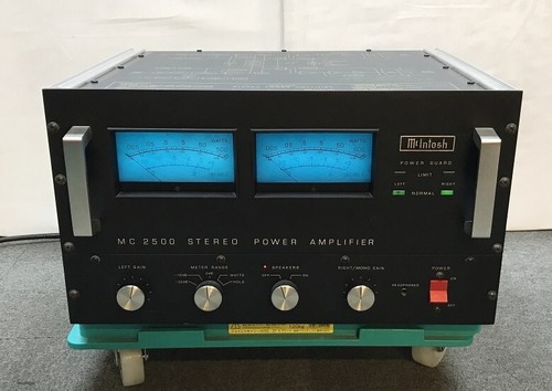 Mcintosh mc2500 black solid - mcintosh,