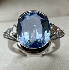 Bague En Or Blanc 18Kt Avec