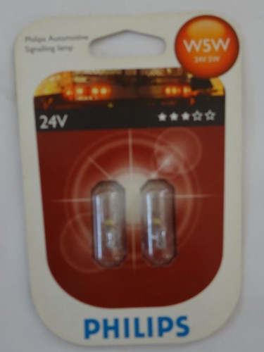 Ampoules w5w 24v - 2, philips