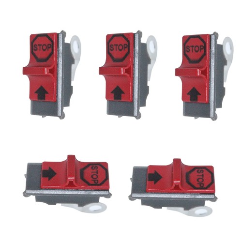 5pcs interrupteur arrêt - interrupteur, d'arrêt
