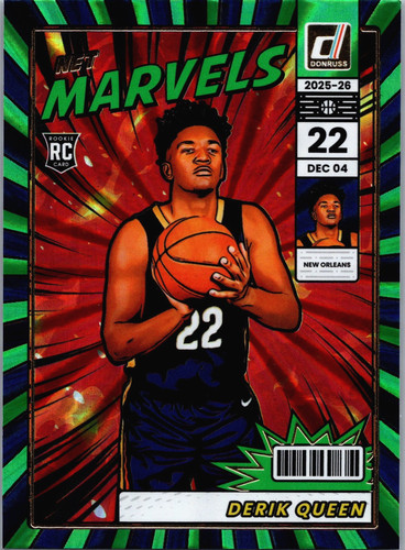 Derik queen 2025 panini - derik,