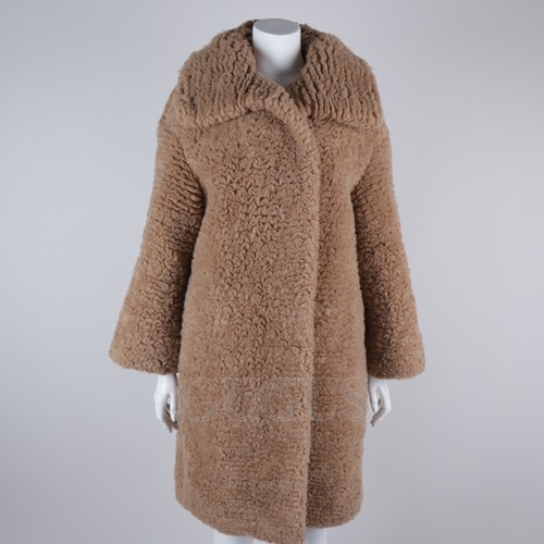 Hermes hermès camel - fur, coat