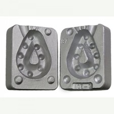 MOULE A PLOMBS MONTRE TROUEE GRIP 300 GRS  A2 - MOU087 Alciumpeche