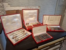 François Frionnet / Ménagère 82 pièces en métal argenté / Style Louis XV